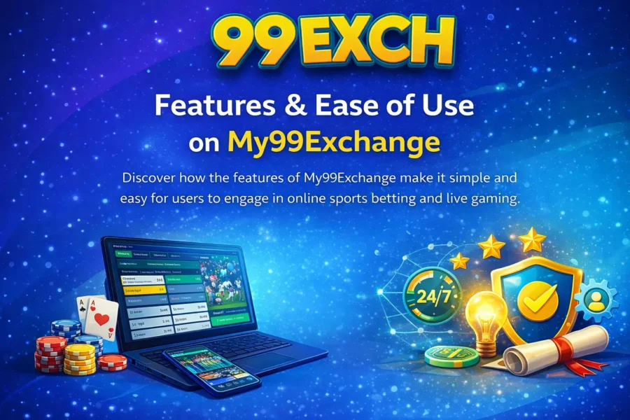 About My99Exchange services including sports betting and live casino experience